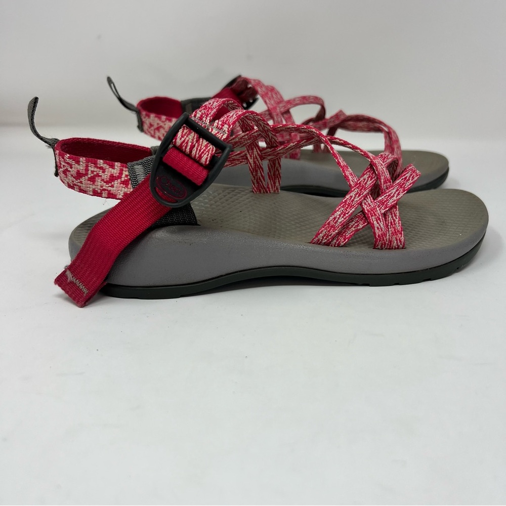 Chaco Women's Pink Patterned Strappy Sandals